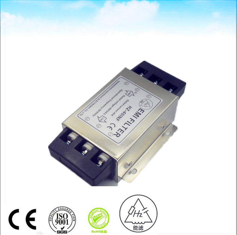 380VAC 30A-100A  EMI Suppression Filter 11KW Inverter Noise Suppression rf shielding room emc chamber emc anechoic chamber